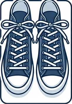 Regular shoelace