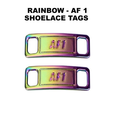 AF 1 Rainbow Shoelace Charm Buckle