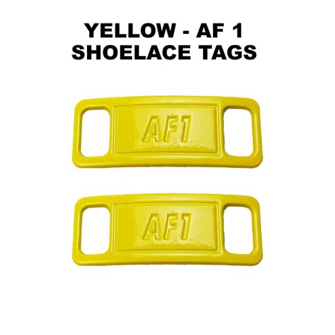 AF 1 Yellow Shoelace Charm Buckle