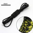 Smart Lock Elastic Shoelaces Black - Button and End Caps - Main Page
