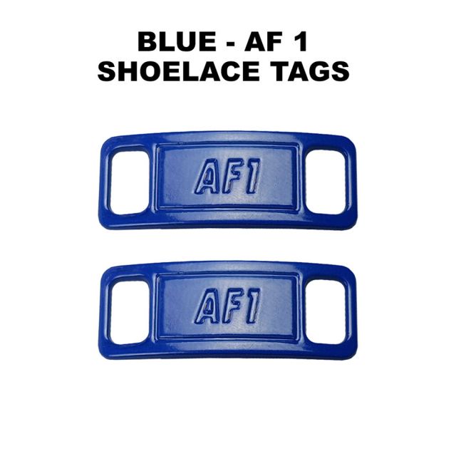 AF 1 Blue Shoelace Charm Buckle