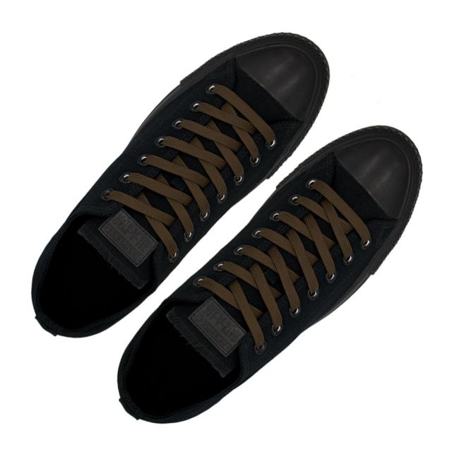 Sports Shoelace Flat - Brown Length 120cm Width 1cm