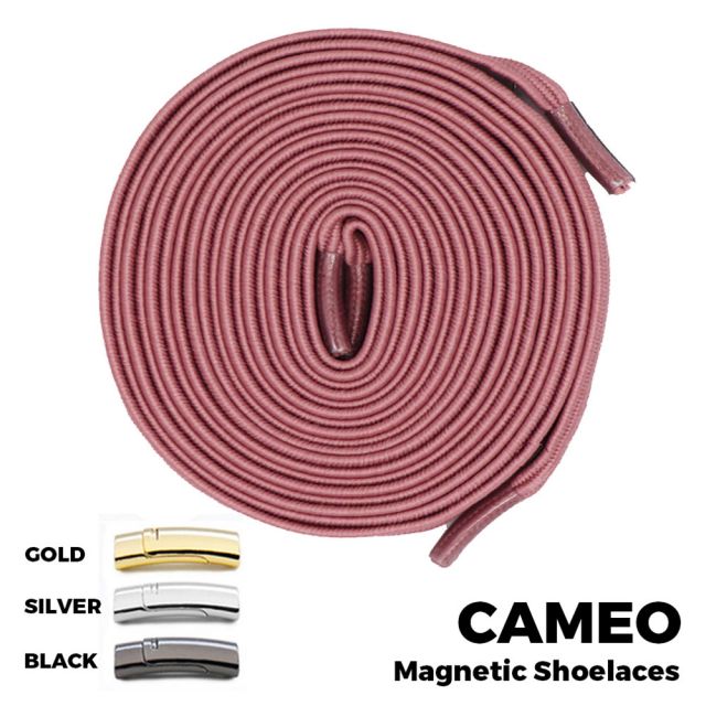 Cameo Magnetic Shoelace Lock Flat Elastic No Tie Laces