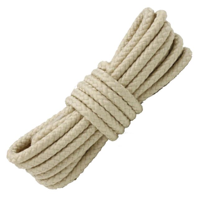 Cream Round Solid Shoelace / Bootlace Diameter: 5mm