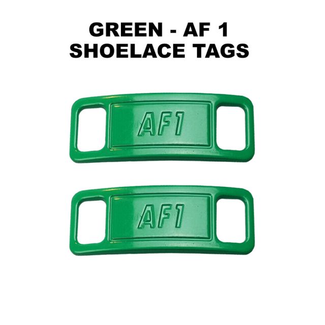AF 1 Green Shoelace Charm Buckle