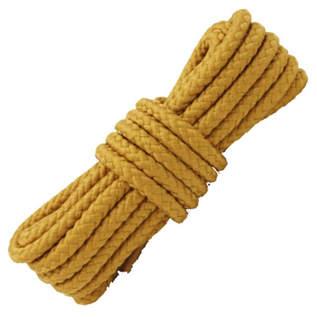 Light Brown Round Solid Shoelace / Bootlace Diameter: 5mm