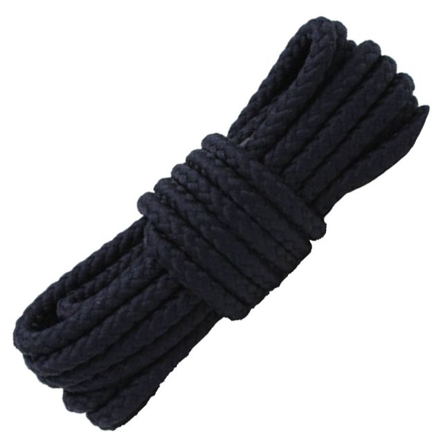 Navy Blue Round Shoelace