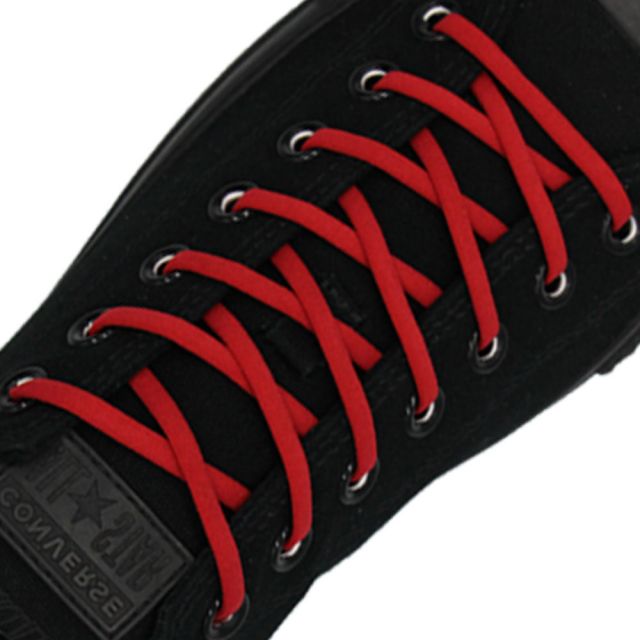 Red Elastic Shoelace - 30cm Length 5mm Diameter