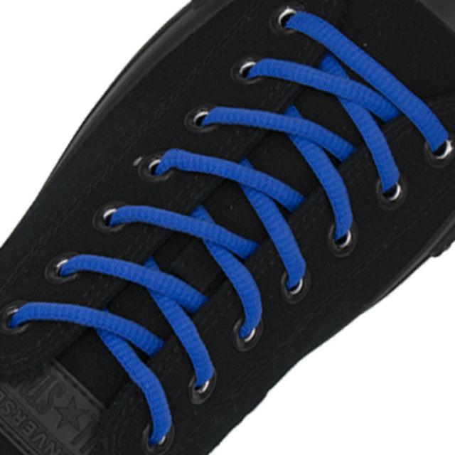 Oval Diameter Ø4mm | Blue | Sports Shoelace