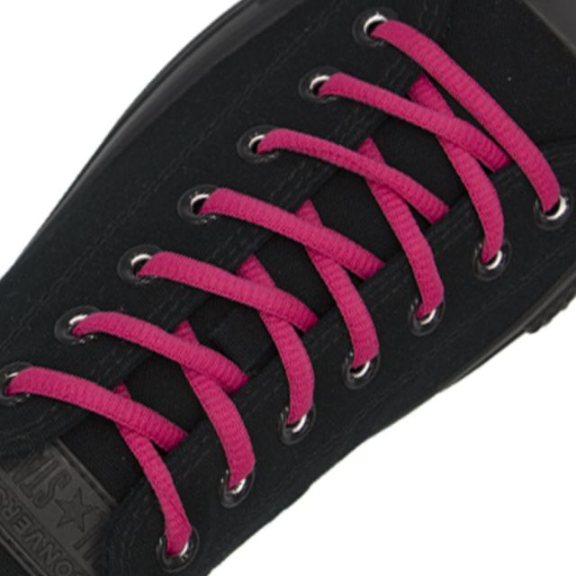 Oval Diameter Ø4mm | Hot Pink | Length 100cm | Sports Shoelace