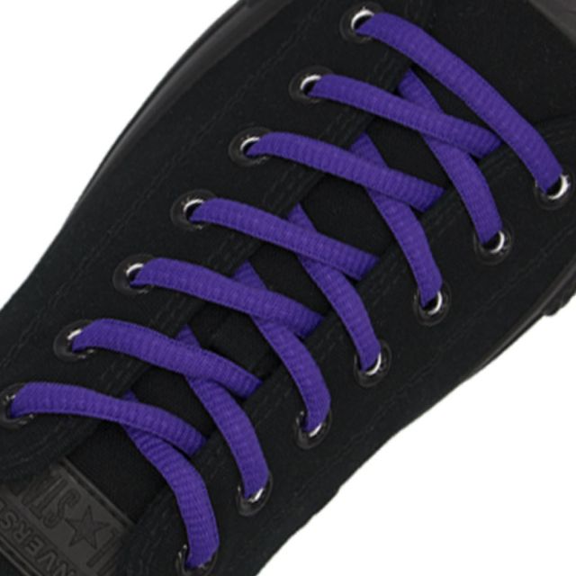 Oval Diameter Ø4mm | Purple | Sports Shoelace