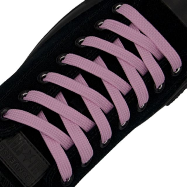 Polyester Shoelace Flat - Pink Length 80cm Width 1cm