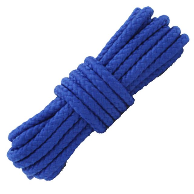 Royal Blue Round Solid Shoelace / Bootlace Diameter: 5mm